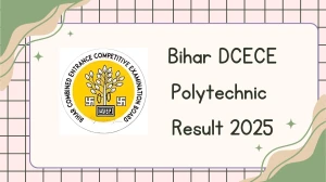 Bihar DCECE Polytechnic PE 1ST Round Final Seat Allotment Result 2025 Released at bceceboard.bihar.gov.in Direct Link to Download Result