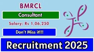 BMRCL Consultant Recruitment 2025 - Apply Online