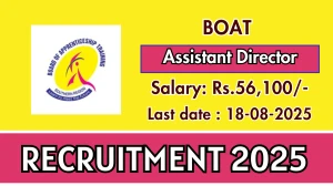 BOAT Assistant Director Recruitment 2025 - Apply Offline