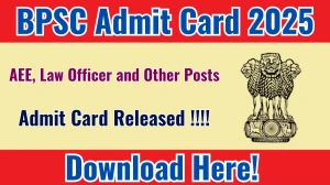 BPSC AEE Admit Card 2025 Released: Get Your Assistant Environmental Engineer and Other Posts Hall Ticket at bpsconline.bihar.gov.in BPSC AEE Admit Card 2025 Released: Get Your Assistant Environmental Engineer and Other Posts Hall Ticket at bpsconline.bihar.gov.in