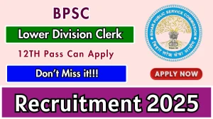 BPSC LDC Recruitment 2025 - Apply Online for 26 Posts BPSC LDC Recruitment 2025 - Apply Online for 26 Posts