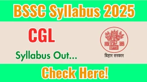 BSSC CGL Syllabus 2025 Out Direct Link to Download Syllabus PDF here