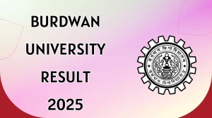 Burdwan University Result 2025 Released at buruniv.ac.in Direct Link to Download 3rd Semester Result