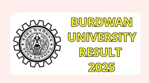 Burdwan University Result 2025 Released at buruniv.ac.in Direct Link to Download 5th Semester Result