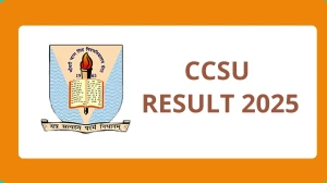 CCSU Result 2025 Released at ccsuniversityweb.in Direct Link to Download 6th and 10th Semester Result