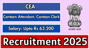CEA Recruitment 2025 - Apply Offline for 02 Canteen Attendant, Canteen Clerk Posts