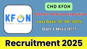 CMD KFON District Telecom Executive Recruitment 2025 - Apply Online for 08 Posts