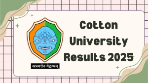 Cotton University Result 2025 Released at cottonuniversity.ac.in Direct Link to Download 6th Semester Result