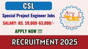 CSL Special Project Engineer Recruitment 2025 - Apply Online CSL Special Project Engineer Recruitment 2025 - Apply Online
