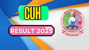 CUH Result 2025 Released at cuh.ac.in Direct Link to Download 2nd, 4th, and 6th Semester Result