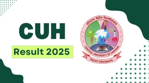CUH Result 2025 Released at cuh.ac.in Direct Link to Download 4th, 5th, and 6th Semester Result
