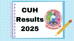 CUH Result 2025 Released at cuh.ac.in Direct Link to Download 8th Semester Result