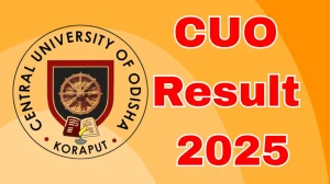 CUO Result 2025 Released at cuo.ac.in Direct Link to Download 2nd, 3rd Semester Result