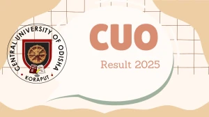 CUO Result 2025 Released at cuo.ac.in Direct Link to Download 2nd Semester Result