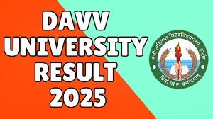 DAVV Result 2025 Released at dauniv.ac.in Direct Link to Download 1st, 2nd, 4th, and 6th Semester Result