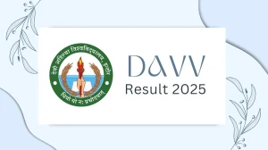 DAVV Result 2025 Released at dauniv.ac.in Direct Link to Download 1st, 4th Sem Result