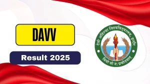 DAVV Result 2025 Released at dauniv.ac.in Direct Link to Download 2nd Sem Result