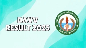 DAVV Result 2025 Released at dauniv.ac.in Direct Link to Download 2nd Sem Result