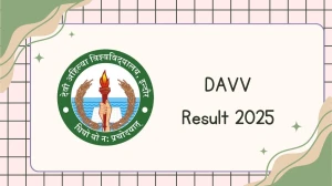 DAVV Result 2025 Released at dauniv.ac.in Direct Link to Download 2nd Sem Result DAVV Result 2025 Released at dauniv.ac.in Direct Link to Download 2nd Sem Result
