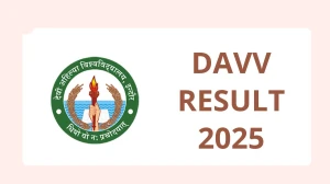 DAVV Result 2025 Released at dauniv.ac.in Direct Link to Download 2nd Semester Result