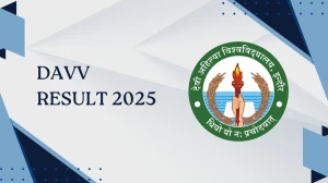 DAVV Result 2025 Released at dauniv.ac.in Direct Link to Download 4th Sem Result DAVV Result 2025 Released at dauniv.ac.in Direct Link to Download 4th Sem Result