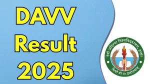 DAVV Result 2025 Released at dauniv.ac.in Direct Link to Download UG Course Result