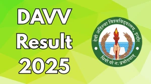 DAVV Result 2025 Released at dauniv.ac.in Direct Link to Download UG Course Result