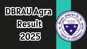 DBRAU Agra Result 2025 Released at agrauniv.online Direct Link to Download 2nd Semester Result