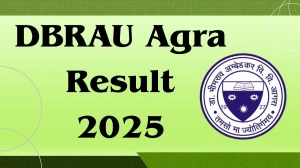 DBRAU Agra Result 2025 Released at agrauniv.online Direct Link to Download Second Semester Result