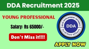 DDA Young Professional Recruitment 2025 - Apply Offline for 11 Posts