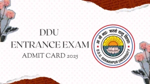 DDU Entrance Exam Admit Card 2025 Out Soon dduguadmission.in Check How to Download DDU Admit card Here DDU Entrance Exam Admit Card 2025 Out Soon dduguadmission.in Check How to Download DDU Admit card Here