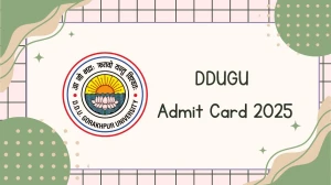 DDUGU Admit Card 2025 OUT ddugu.ac.in Check DDUGU Odd and Even Semester Hall Ticket Details Here DDUGU Admit Card 2025 OUT ddugu.ac.in Check DDUGU Odd and Even Semester Hall Ticket Details Here
