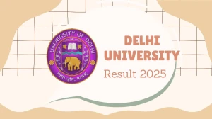 Delhi University Result 2025 Released at du.ac.in Direct Link to Download 2nd, 4th, 6th Sem Result