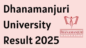 Dhanamanjuri University Result 2025 Released at dmu.ac.in Direct Link to Download 1st Semester Result
