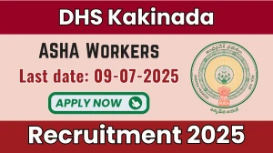 DHS Kakinada ASHA Workers Recruitment 2025 - Apply Offline for 42 Posts