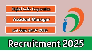 Digital India Corporation Assistant Manager Recruitment 2025 - Apply Online