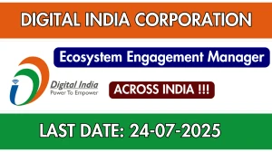 Digital India Corporation Ecosystem Engagement Manager Recruitment 2025 - Apply Online Digital India Corporation Ecosystem Engagement Manager Recruitment 2025 - Apply Online