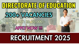 Directorate of Education Dadra & Nagar Haveli and Daman & Diu School Teachers Recruitment 2025 - Apply Offline for 252 Posts Directorate of Education Dadra & Nagar Haveli and Daman & Diu School Teachers Recruitment 2025 - Apply Offline for 252 Posts