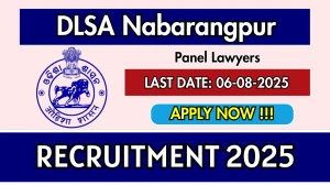 DLSA Nabarangpur Panel Lawyers Recruitment 2025 - Apply Offline DLSA Nabarangpur Panel Lawyers Recruitment 2025 - Apply Offline