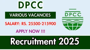 DPCC Recruitment 2025 - Apply Offline for 26 Environmental Engineer, System Analyst and More Posts DPCC Recruitment 2025 - Apply Offline for 26 Environmental Engineer, System Analyst and More Posts