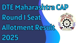 DTE Maharashtra CAP Round 1 Seat Allotment Result 2025 Out at dte.maharashtra.gov.in Direct Link to Download Result