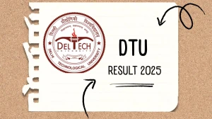 DTU Result 2025 Released at dtu.ac.in Direct Link to Download 2nd, 4th, 6th Sem Result