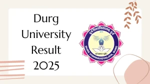 Durg University Result 2025 Released at durguniversity.ac.in Direct Link to Download First Semester Result