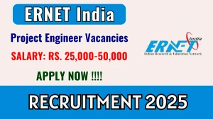 ERNET India Project Engineer Recruitment 2025 - Apply Offline ERNET India Project Engineer Recruitment 2025 - Apply Offline
