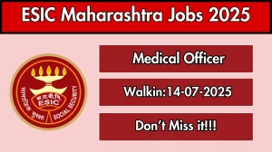 ESIC Maharashtra Medical Officer Recruitment 2025 – Walk in for 04 Posts