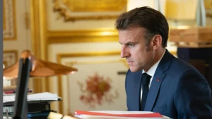 French President Emmanuel Macron says France will recognise Palestine as state in September