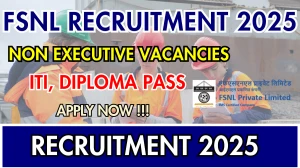 FSNL Non Executive Recruitment 2025 - Apply Offline for 50 Assistant, Electrician and More Posts FSNL Non Executive Recruitment 2025 - Apply Offline for 50 Assistant, Electrician and More Posts