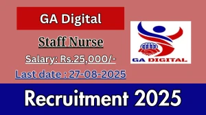 GA Digital Staff Nurse Recruitment 2025 - Apply Offline