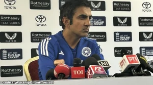 Gambhir and Oval Curator's Ugly Spat Adds Drama to Series Finale Gambhir and Oval Curator's Ugly Spat Adds Drama to Series Finale