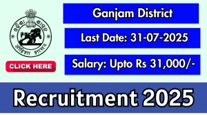 Ganjam District Recruitment 2025 - Apply Offline for 06 Coordinator, MIS Assistant Posts